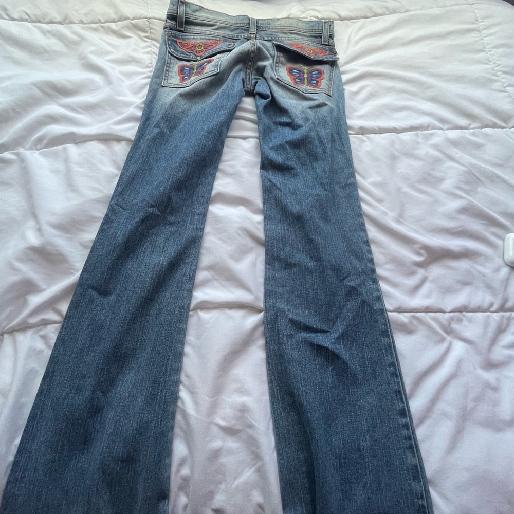 Flying Monkey Plastic by Gly Flare Jeans